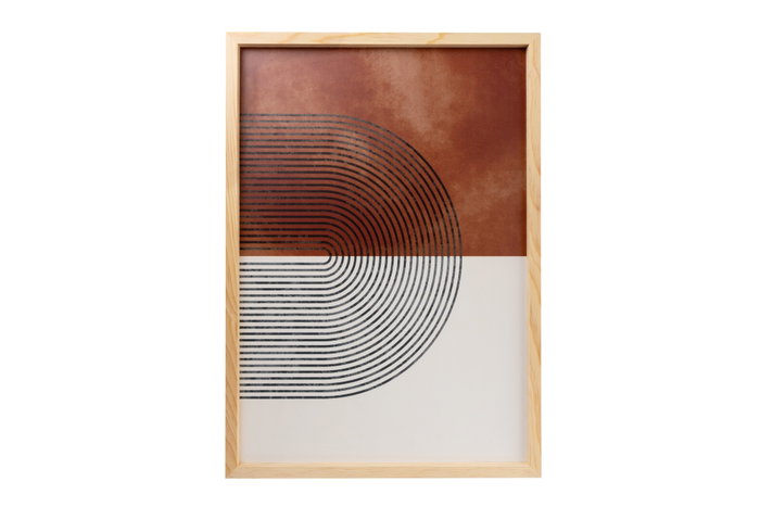 Wallity Huhu198 - Set de 3 Pinturas Decorativas en MDF de 35 x 50 cm